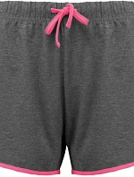 Kariban ProAct PA 1021 Dámské sportovní kalhoty 20.1021 grey heather/fluo pink