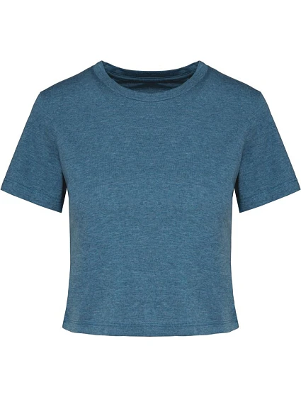 Kariban ProAct PA 4022 Dámský crop top 20.4022 duck blue heather Kariban ProAct PA 4022 Dámský crop top 20.4022 duck blue heather