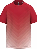 Kariban ProAct PA 4048 Dětské sportovní tričko s barevným gradientem 20.4048 sporty red