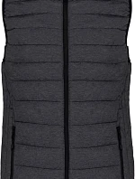 Kariban K 6114 Dámská lehká vesta 20.6114 marl dark grey
