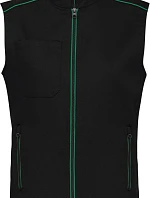 WK WK 6148 Pánská vesta "Day-to-Day" 20.6148 black/kelly green