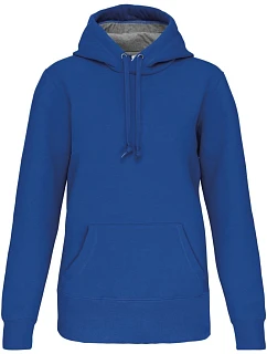 Kariban K 443 Mikina s kapucí z těžké bavlny 20.K443 light royal blue