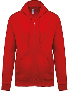 Kariban K 479 Mikina s kapucí 20.K479 red