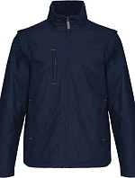 Kariban K 639 2-v-1 bunda s odepínacími rukávy 20.K639 navy/grey/navy