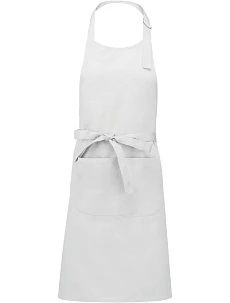 Kariban K 890 Zástěra s laclem "Sommelier" 20.K890 white