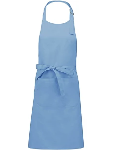 Kariban K 890 Zástěra s laclem "Sommelier" 20.K890 sky blue