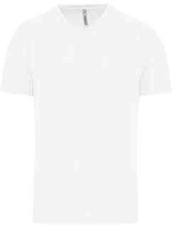 Kariban ProAct PA 476 Pánské sportovní tričko s výstřihem do V 20.P476 white