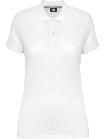 WK WK 275 Dámské pracovní piqué polo z těžké bavlny 20.W275 white WK WK 275 Dámské pracovní piqué polo z těžké bavlny 20.W275 white