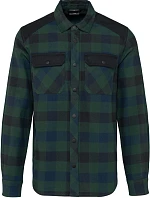 WK WK 520 Pracovní kostkovaná košile 20.W520 forest green/navy/black