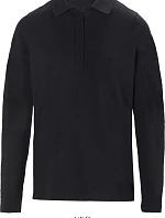 NEOBLU Owen LSL Women Dámské těžké piqué polo s dlouhým rukávem 24.4397 deep black