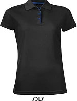 SOL'S Performer Women Dámské piqué sportovní polo 25.1198 black