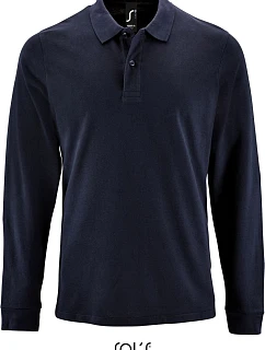 SOL'S Perfect LSL Men Pánské piqué polo s dlouhým rukávem 25.2087 french navy