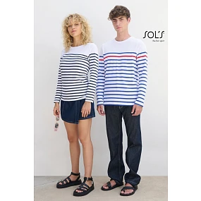 SOL'S Matelot LSL Men Pánské pruhované tričko s dlouhým rukávem 25.3099 white/navy SOL'S Matelot LSL Men Pánské pruhované tričko s dlouhým rukávem 25.3099 white/navy