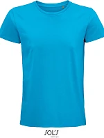 SOL'S Pioneer Men Pánské tričko z bio bavlny 25.3565 aqua