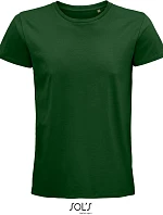 SOL'S Pioneer Men Pánské tričko z bio bavlny 25.3565 bottle green