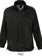 SOL'S Mistral Podšitá unisex větrovka 25.4600 black