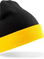 Result Headwear RC 930X Pletená čepice "Black Compass" 28.930X black/yellow