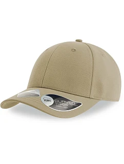 Atlantis Headwear Joshua 6 panelová baseballová kšiltovka 33.0109 khaki