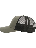 Atlantis Headwear Zion 5 panelová Trucker kšiltovka 33.0120 grey/black
