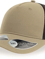 Atlantis Headwear Zion 5 panelová Trucker kšiltovka 33.0120 khaki/black