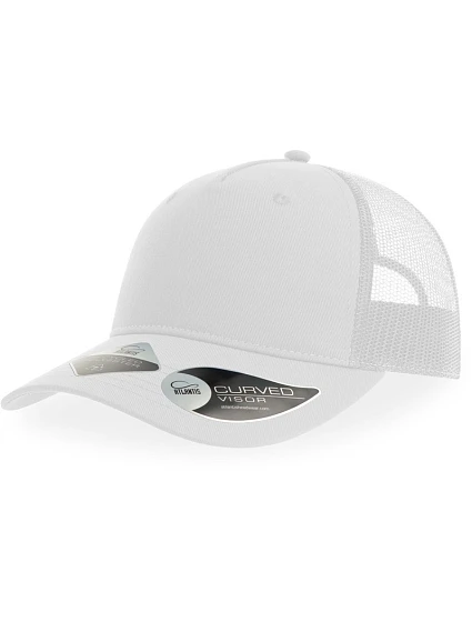 Atlantis Headwear Zion 5 panelová Trucker kšiltovka 33.0120 white/white Atlantis Headwear Zion 5 panelová Trucker kšiltovka 33.0120 white/white