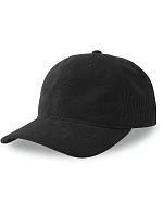 Atlantis Headwear Creep-S 6 panelová manšestrová kšiltovka 33.0227 black Atlantis Headwear Creep-S 6 panelová manšestrová kšiltovka 33.0227 black