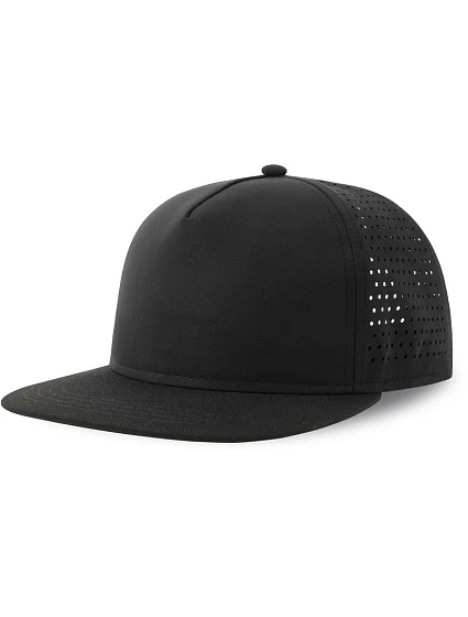 Atlantis Headwear Bank Five-S 5 panelová kšiltovka 33.0232 black/black Atlantis Headwear Bank Five-S 5 panelová kšiltovka 33.0232 black/black