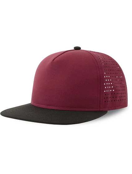 Atlantis Headwear Bank Five-S 5 panelová kšiltovka 33.0232 burgundy/black Atlantis Headwear Bank Five-S 5 panelová kšiltovka 33.0232 burgundy/black