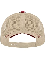 Atlantis Headwear Rapper Canvas-S 5 panelová Trucker kšiltovka 33.0234 navy/burgundy/khaki Atlantis Headwear Rapper Canvas-S 5 panelová Trucker kšiltovka 33.0234 navy/burgundy/khaki