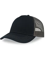 Atlantis Headwear Rapper Canvas-S 5 panelová Trucker kšiltovka 33.0234 navy/dark grey Atlantis Headwear Rapper Canvas-S 5 panelová Trucker kšiltovka 33.0234 navy/dark grey