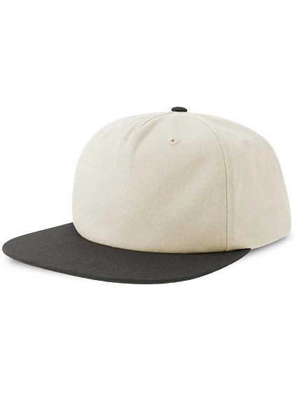 Atlantis Headwear Cruz 5 panelová baseballová kšiltovka 33.0241 off white/dark grey Atlantis Headwear Cruz 5 panelová baseballová kšiltovka 33.0241 off white/dark grey