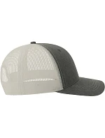 Atlantis Headwear Sonic-S 6 panelová Trucker kšiltovka 33.0259 grey melange/white