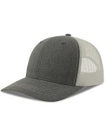 Atlantis Headwear Sonic-S 6 panelová Trucker kšiltovka 33.0259 grey melange/white