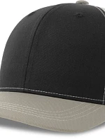 Atlantis Headwear Sonic-S 6 panelová Trucker kšiltovka 33.0259 black/grey melange/white