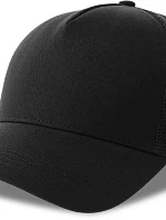 Atlantis Headwear Rapper Cotton-S 5 panelová Trucker kšiltovka 33.0260 black/black