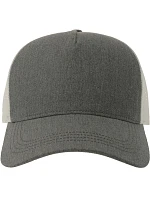 Rapper CottonS 5 panelová Trucker kšiltovka grey model 22450337 - Atlantis Headwear Rapper CottonS 5 panelová Trucker kšiltovka grey model 22450337 - Atlantis Headwear