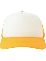 Atlantis Headwear Rapper-S 5 panelová Trucker kšiltovka 33.0262 white/yellow Atlantis Headwear Rapper-S 5 panelová Trucker kšiltovka 33.0262 white/yellow