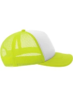 Atlantis Headwear Rapper-S 5 panelová Trucker kšiltovka 33.0262 white/yellow fluo Atlantis Headwear Rapper-S 5 panelová Trucker kšiltovka 33.0262 white/yellow fluo
