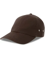 6 panelová baseballová kšiltovka brown model 22450069 - Atlantis Headwear