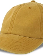 Atlantis Headwear Digg-S 6 panelová vintage kšiltovka 33.0265 mustard