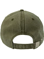 Atlantis Headwear Digg-S 6 panelová vintage kšiltovka 33.0265 olive