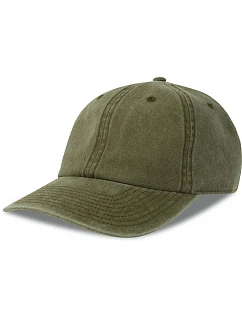 Atlantis Headwear Digg-S 6 panelová vintage kšiltovka 33.0265 olive