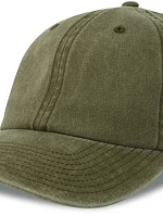 Atlantis Headwear Digg-S 6 panelová vintage kšiltovka 33.0265 olive