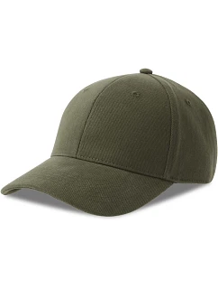 Atlantis Headwear Pilot-S 6 panelová kšiltovka z těžké bavlny 33.0273 olive