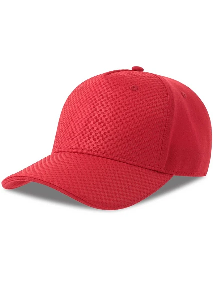 Atlantis Headwear Gear-S 5 panelová baseballová kšiltovka 33.0279 red