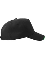 Atlantis Headwear Recy Five Italia 5 panelová kšiltovka 33.0281 black Atlantis Headwear Recy Five Italia 5 panelová kšiltovka 33.0281 black