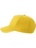 Atlantis Headwear Recy Five Piping 5 panelová sandwich kšiltovka 33.0282 yellow/white Atlantis Headwear Recy Five Piping 5 panelová sandwich kšiltovka 33.0282 yellow/white