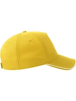 Atlantis Headwear Recy Five Piping 5 panelová sandwich kšiltovka 33.0282 yellow/white Atlantis Headwear Recy Five Piping 5 panelová sandwich kšiltovka 33.0282 yellow/white