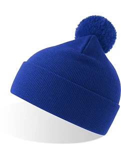 Atlantis Headwear Wind-S Pompom Pletená čepice s bambulí 33.0294 royal