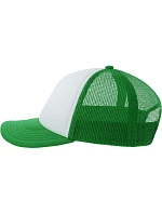 Atlantis Headwear Kid Rapper-S 5 panelová Trucker kšiltovka 33.0295 white/green Atlantis Headwear Kid Rapper-S 5 panelová Trucker kšiltovka 33.0295 white/green
